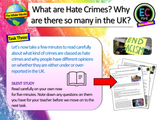 Hate Crime (2 hours) PSHE Lesson