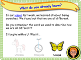 How We Grow - KS1 - Year 1