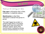 Year 5 - What is Fake News?