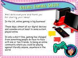 Online Gaming - Online Safety