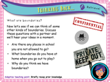 Year 3 - Privacy and Boundaries