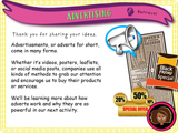 Year 4 - Advertising - Media Awareness