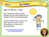 Sun safety - KS1 - Year 1
