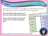 Year 5 - Friendship, Friends and Feeling Left Out PSHE