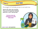 Household dangers and medicine safety
