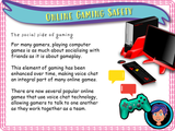 Online Gaming - Online Safety