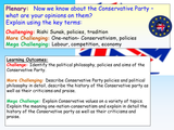 General Election 2024 The Conservative Party and Rishi Sunak