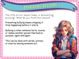 Year 4 - Preventing Bullying
