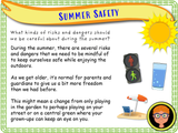 Summer Safety - Year 4