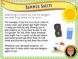 Summer Safety - Year 4