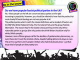 Critical Thinking - What is Fascism? Citizenship / PSHE Lesson
