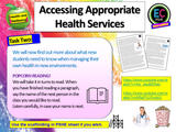 Freshers' Flu, Meningitis, Vaccinations and Health Services KS5 PSHE Lesson