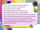 Sexual Ethics, Harmful Acts, Strangulation and Porn RSHE PSHE Lesson