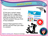 Harmful content and contact