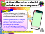 Anti-Social Behaviour PSHE lesson