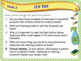 Household dangers and medicine safety