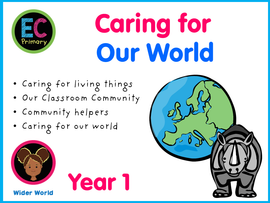 Year 1 Unit 6 - Caring for Our World (Wider World)