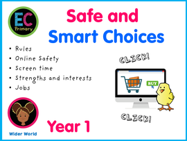 Year 1 Unit 3 - Safe and Smart Choices