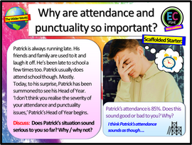 Attendance and Punctuality PSHE / Careers lesson