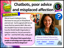Chatbots, AI, Digital Literacy and Critical Thinking