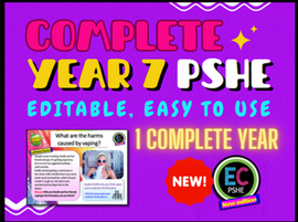 Year 7 PSHE / RSHE 2026 Curriculum (New)
