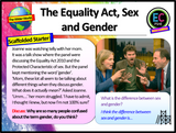 The Equality Act - Sex and Gender PSHE / Citizenship Lesson