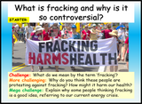 Fracking PSHE / Citizenship Lesson