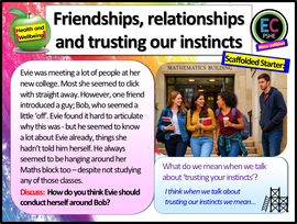 Friendship, Trust and Instincts PSHE Lesson 2026