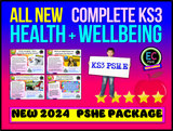 Complete KS3 PSHE Health and Wellbeing 2024 Value Bundle