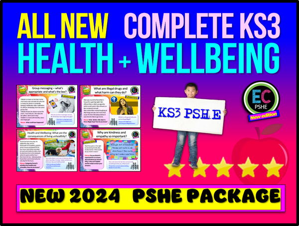 Complete KS3 PSHE Health and Wellbeing 2024 Value Bundle – EC Publishing