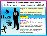 Extra-curricular activities and personal statements careers lesson