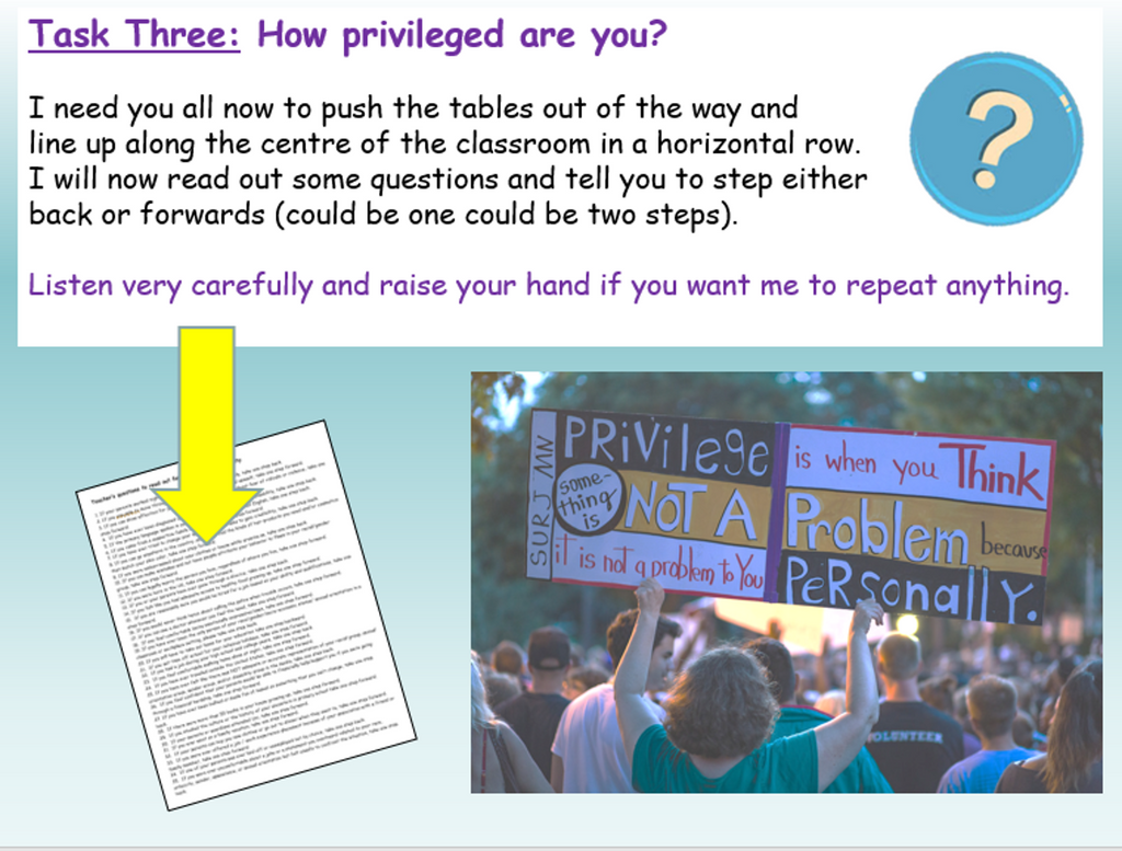 Privilege PSHE Lesson – EC Publishing