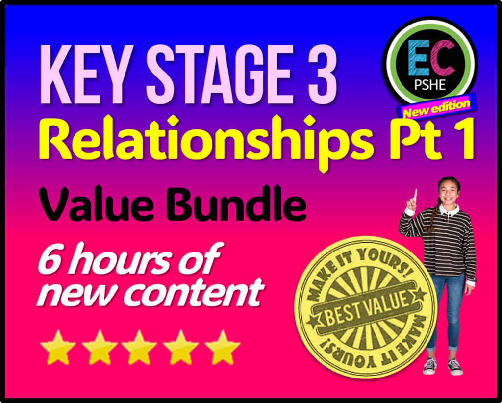 KS3 PSHE Relationships Value Bundle Part One