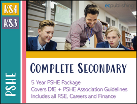 NEW 2024 PSHE + RSE Secondary Package (previous or current customer, early-bird offer)