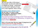 Class A Drugs Awareness and Addiction Lesson