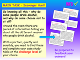 Introduction to Alcohol Lesson - KS3 (Lower ability & SEN)