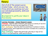 Careers - Researching different jobs
