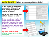 Careers - Employability and Work Skills Introduction Lesson
