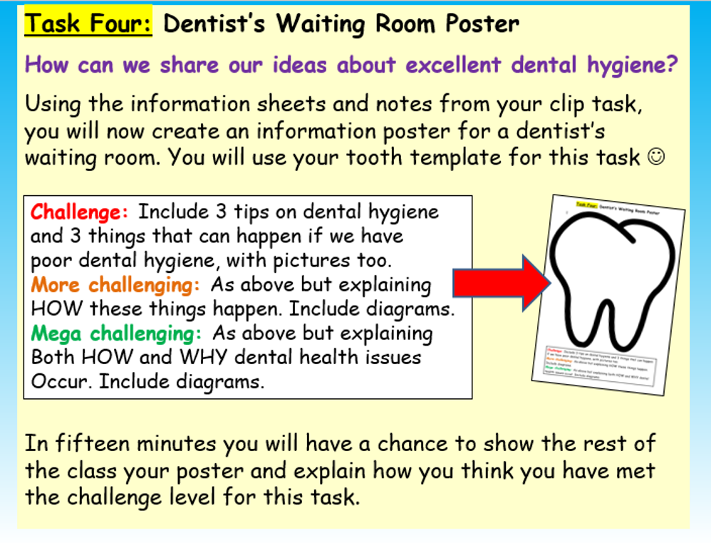 Dental / Oral Hygiene PSHE Lesson KS3 (Lower ability & SEN) – EC Publishing