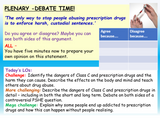Class C and Prescription Drug Abuse Lesson