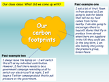 Sustainability and Carbon Footprints