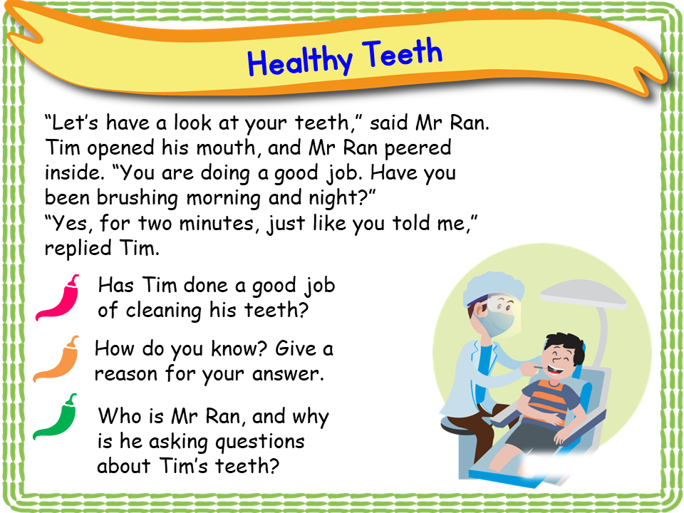 Healthy, Clean Teeth KS1 Year 1 EC Publishing