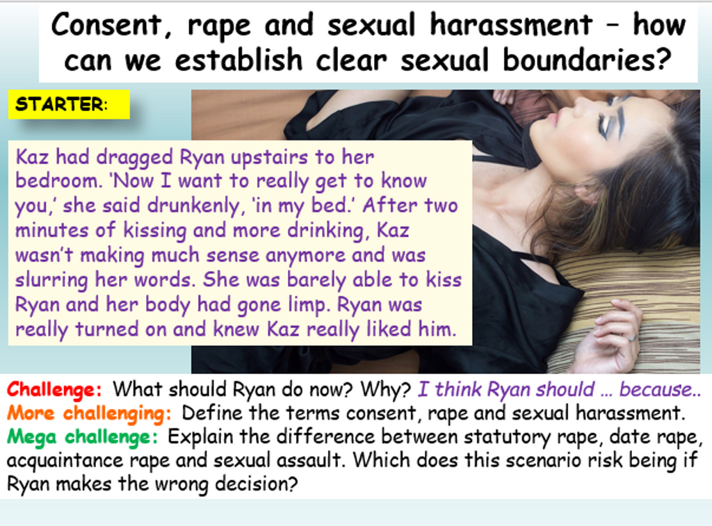 Consent and Rape