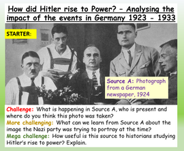 Hitler and Nazi Rise to Power