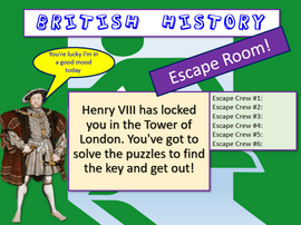 British History Escape Room