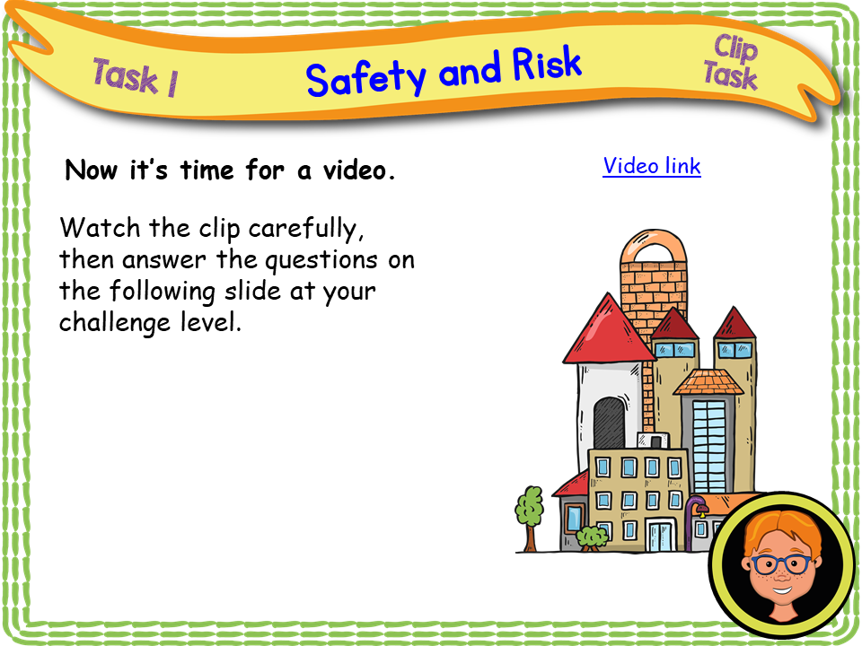 Risk in Everyday Situations and Different Environments KS1/Year 2 – EC ...