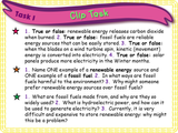 Renewable Energy, Fossil Fuels, and Climate Change