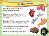 New! Naming Body Parts - EYFS/Reception