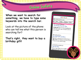 Staying Safe Online - KS1/Year 2