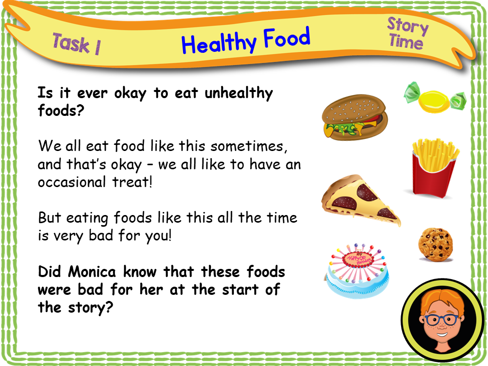 Healthy Food KS1 Year 1 EC Publishing